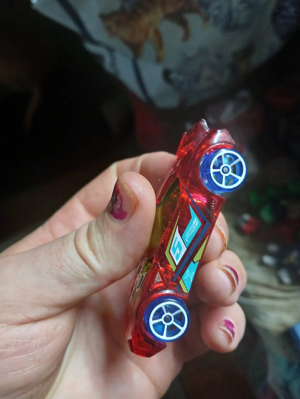 Hot Wheels Nerve Hammer from the X-Raycers series.